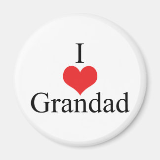 Aimant I Love (Coeur) Grand-père