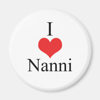 Aimant I Love (Coeur) Nanni
