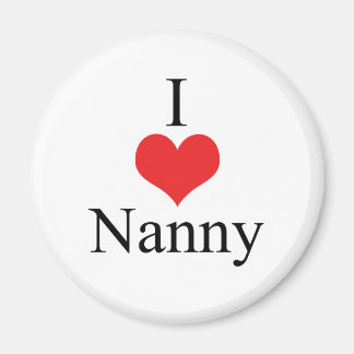 Aimant I Love (Coeur) Nanny