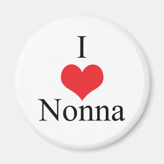 Aimant I Love (Coeur) Nonna