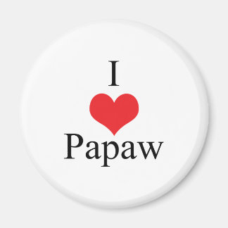 Aimant I Love (Coeur) Papaw