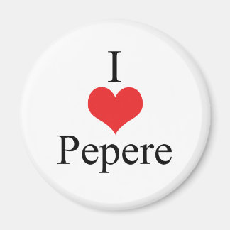 Aimant I Love (Coeur) Pepere