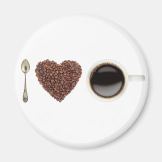 Aimant I Love Coffee 01