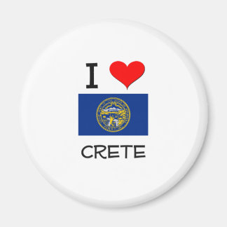 Aimant I Love Crète Nebraska