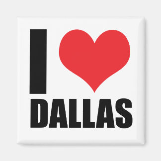 Aimant I love Dallas
