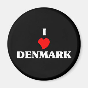 Aimant I Love Danemark