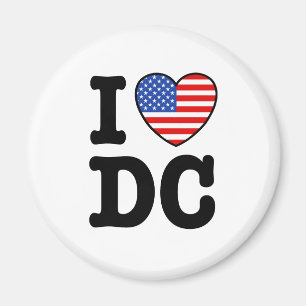 Aimant I Love DC