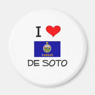 Aimant I Love DE SOTO Kansas