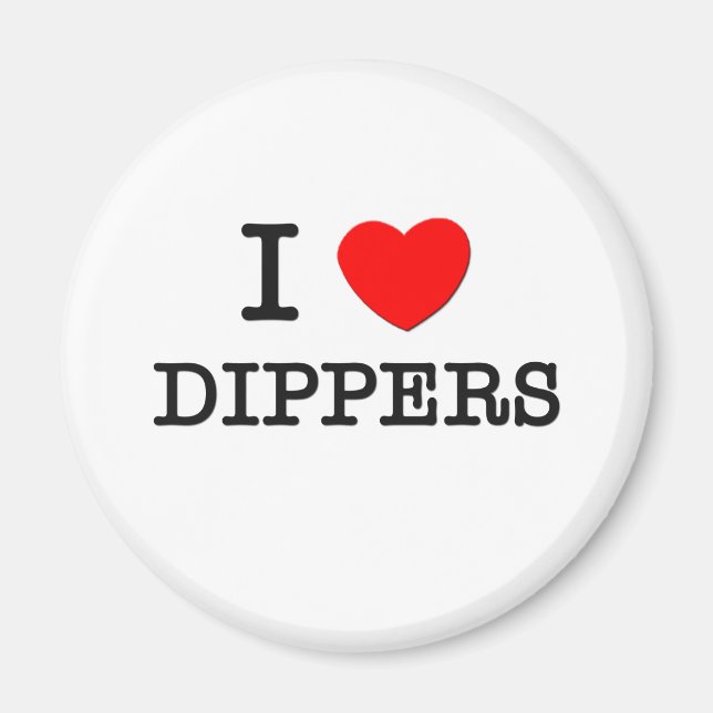 Aimant I Love Dippers (Devant)