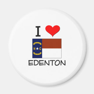 Aimant I Love Edenton Caroline du Nord