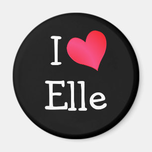 Aimant I Love Elle