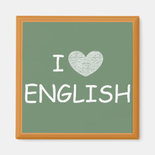 Aimant I Love English