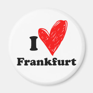 Aimant I love Frankfurt