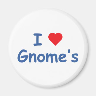 Aimant I Love Gnome's