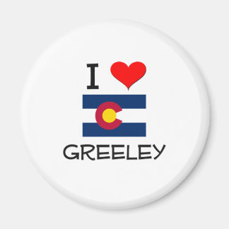 Aimant I Love GREELEY Colorado