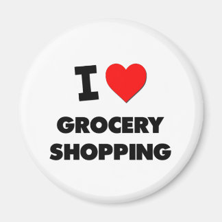 Aimant I Love Grocery Shopping