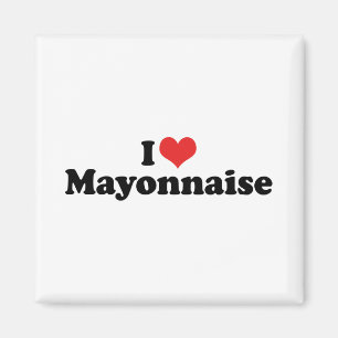 Aimant I Love Heart Mayo - Mayonnaise Lover