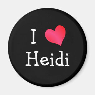 Aimant I Love Heidi