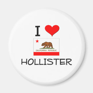 Aimant I Love HOLLISTER California