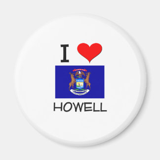 Aimant I Love Howell Michigan