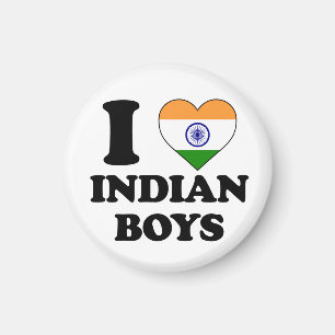 Aimant I love Indian Boys