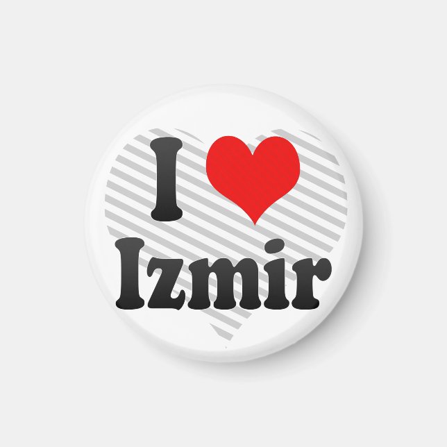 Aimant I Love Izmir, Turquie (Devant)