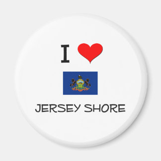 Aimant I Love Jersey Shore Pennsylvanie