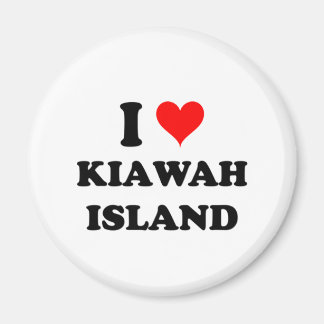 Aimant I Love Kiawah Island Caroline du Sud