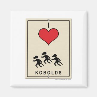 Aimant I Love Kobolds