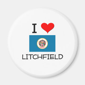 Aimant I Love Litchfield Minnesota