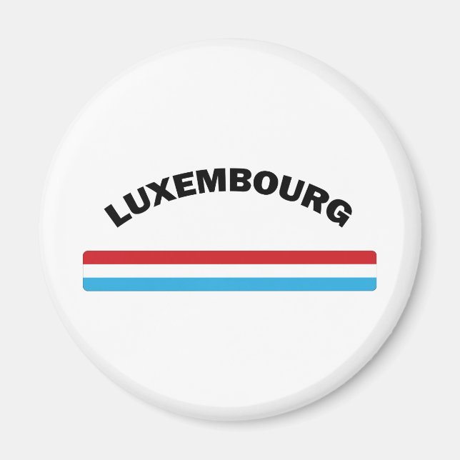 Aimant I Love Luxembourg (Devant)
