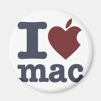 Aimant I Love Mac