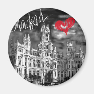 Aimant I love Madrid