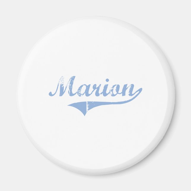 Aimant I Love Marion Caroline du Nord (Devant)