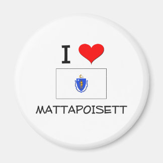 Aimant I Love Mattapoisett Massachusetts