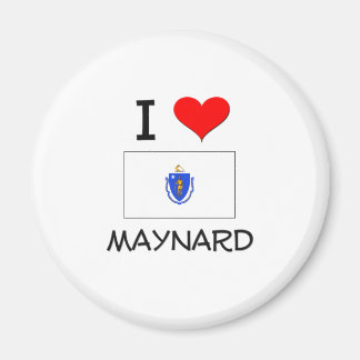 Aimant I Love Maynard Massachusetts