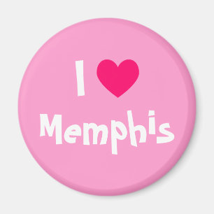 Aimant I Love Memphis