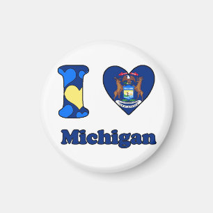 Aimant I love Michigan