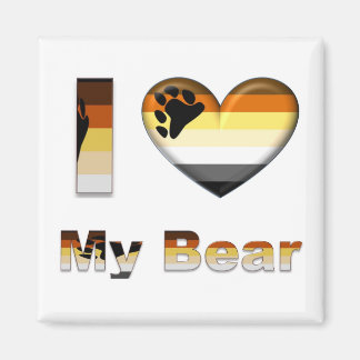 Aimant I Love My Bear / Cub