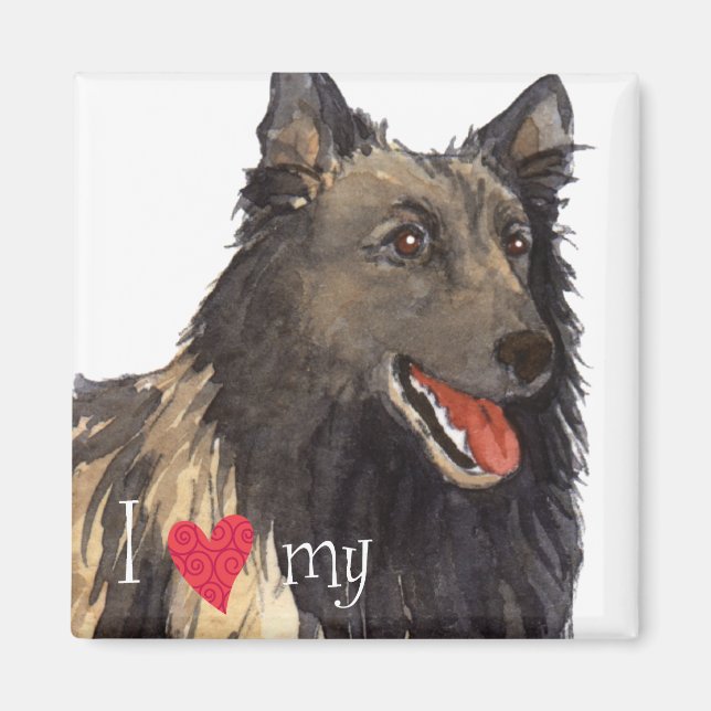 Aimant I Love my Belgian Tervuren (Devant)