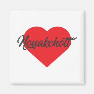 Aimant I Love Nouakchott - Mauritanie