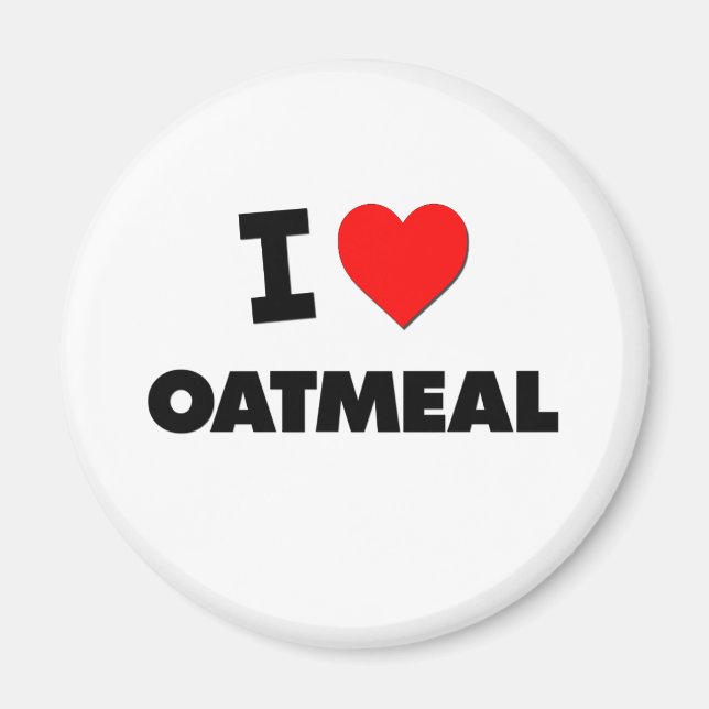 Aimant I Love Oateat ( Nourriture ) (Devant)