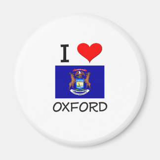 Aimant I Love Oxford Michigan