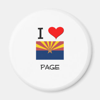 Aimant I Love PAGE Arizona