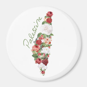 Aimant I Love Palestine Ma patrie Carte palestinienne Gro