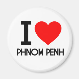 Aimant I Love Phnom Penh