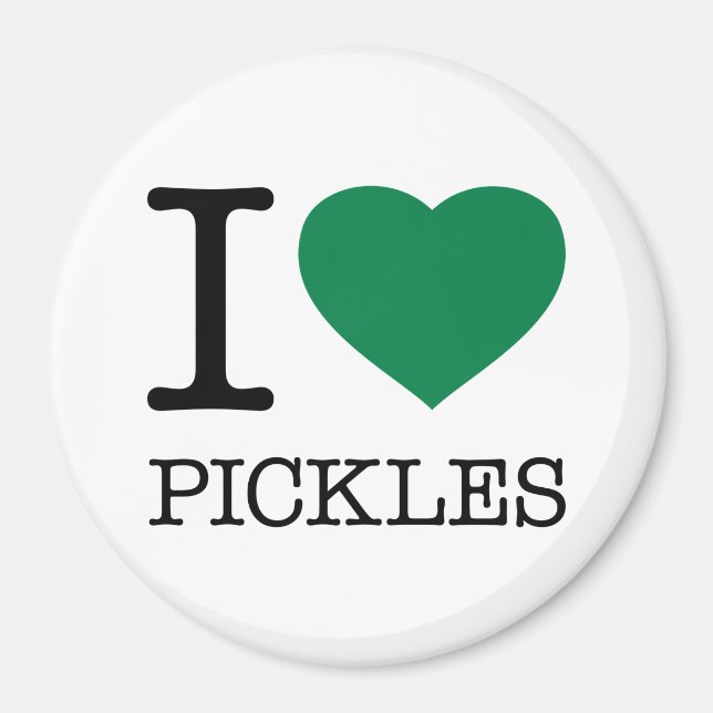 AIMANT I LOVE PICKLES (Devant)