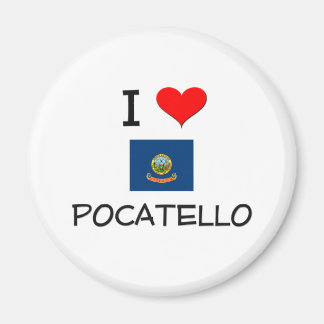 Aimant I Love POCATELLO Idaho