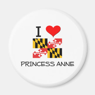 Aimant I Love Princess Anne Maryland