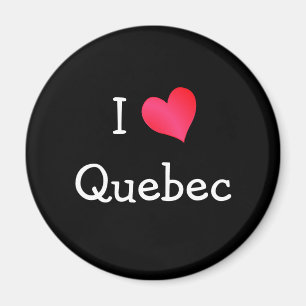 Aimant I Love Québec
